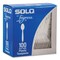 Solo Impress Heavyweight Full-Length Polystyrene Cutlery, Teaspoon, White, 1000PK HSWTX-0007 - alternate 2